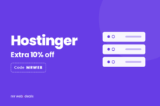 Hostinger: Extra 10% off